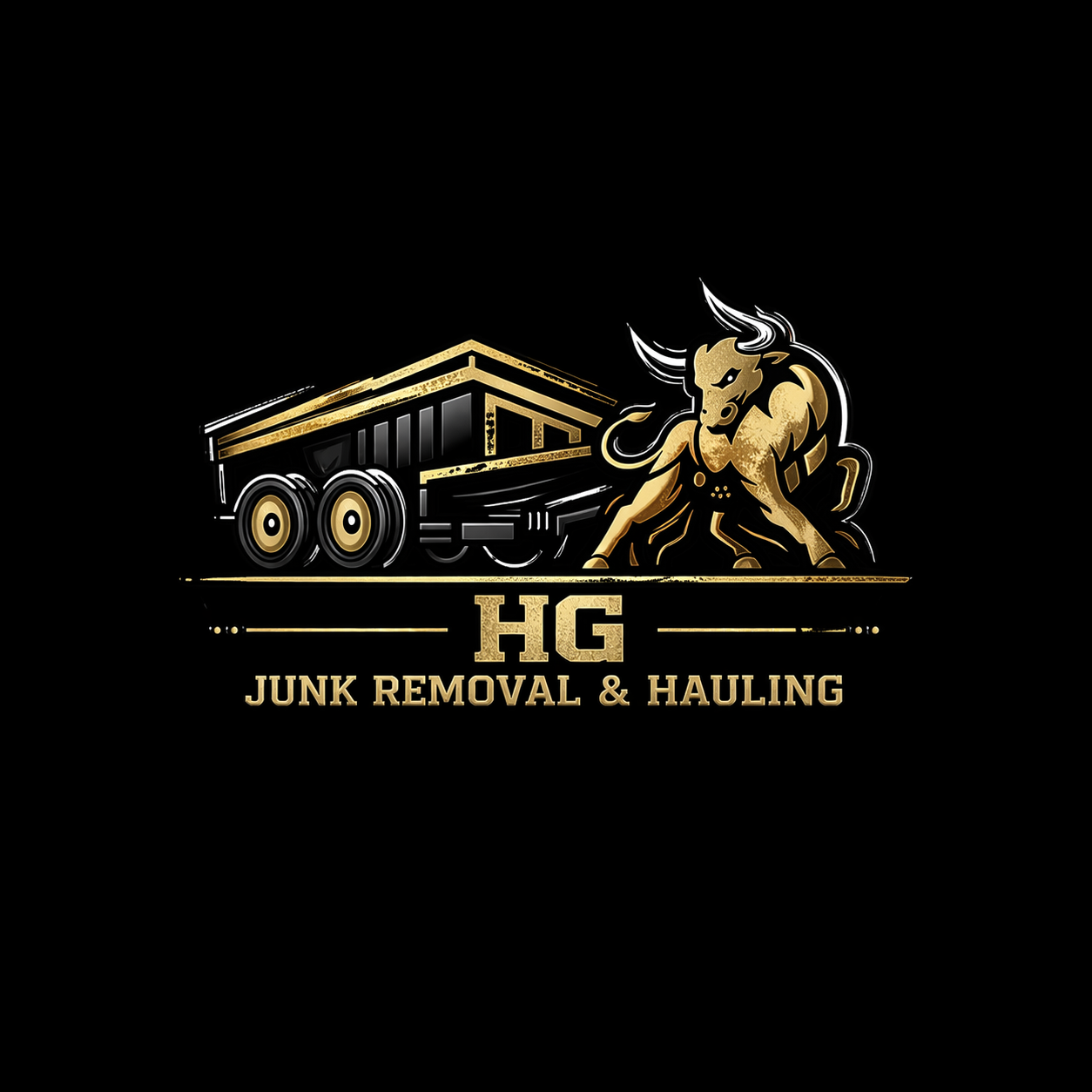 HG Junk Removal & Hauling logo